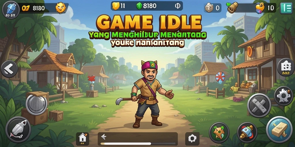 Tampilan gameplay seru dari 8180 yang penuh tantangan.