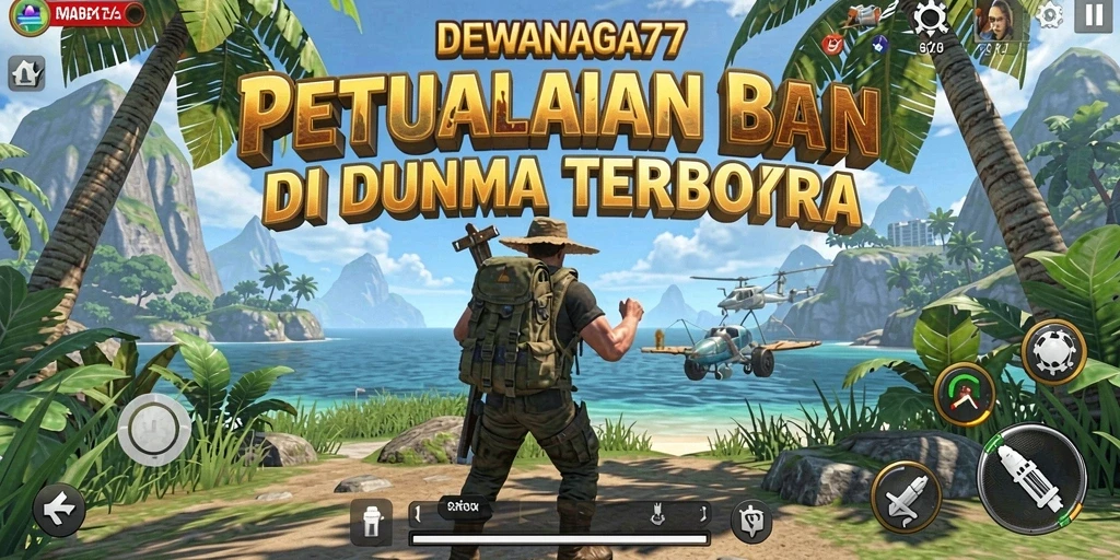 Tampilan gameplay DEWANAGA77 yang menakjubkan di dunia Open World.