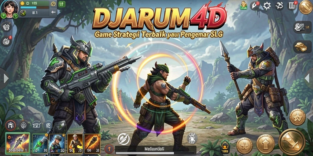Tampilan gameplay menakjubkan dalam DJARUM4D dengan strategi yang mendalam.