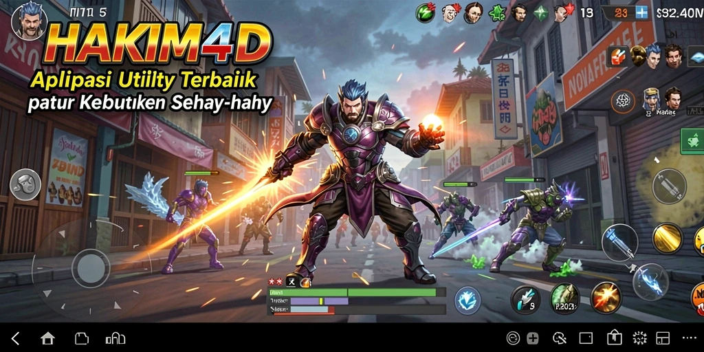 Tampilan aplikasi HAKIM4D yang intuitif dan user-friendly.