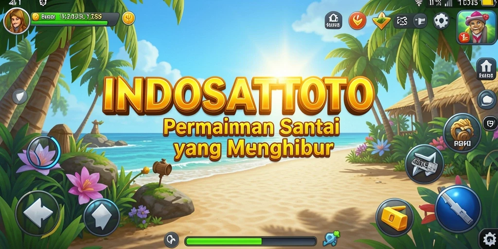 Screenshot INDOSATTOTO menampilkan gameplay santai yang menarik.