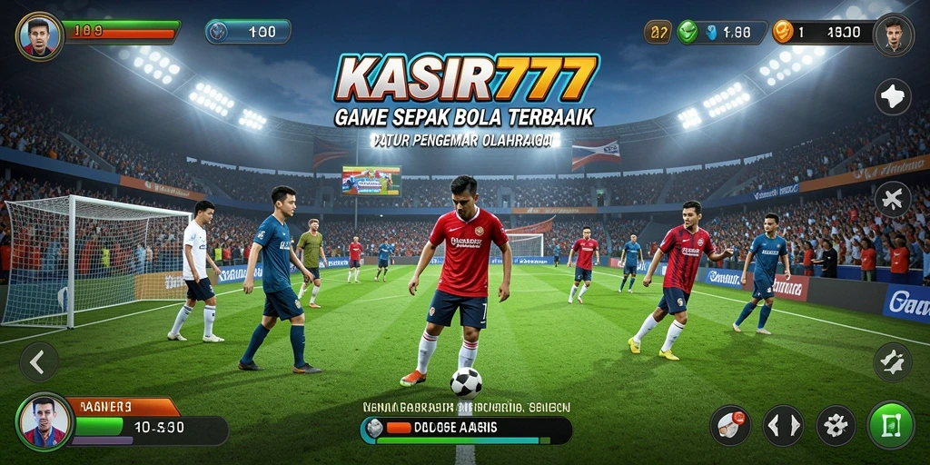 Gameplay KASIR777 yang mendebarkan dalam aksi sepak bola.