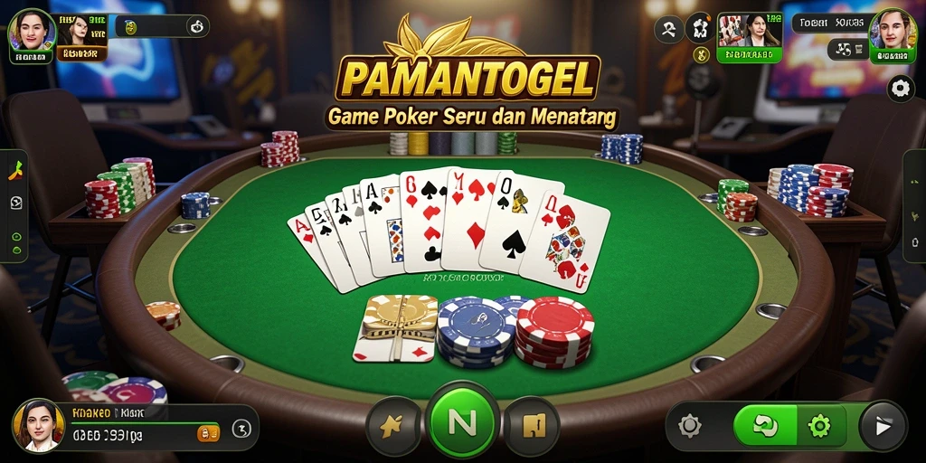 Tampilan gameplay pamantogel yang menarik dan interaktif.