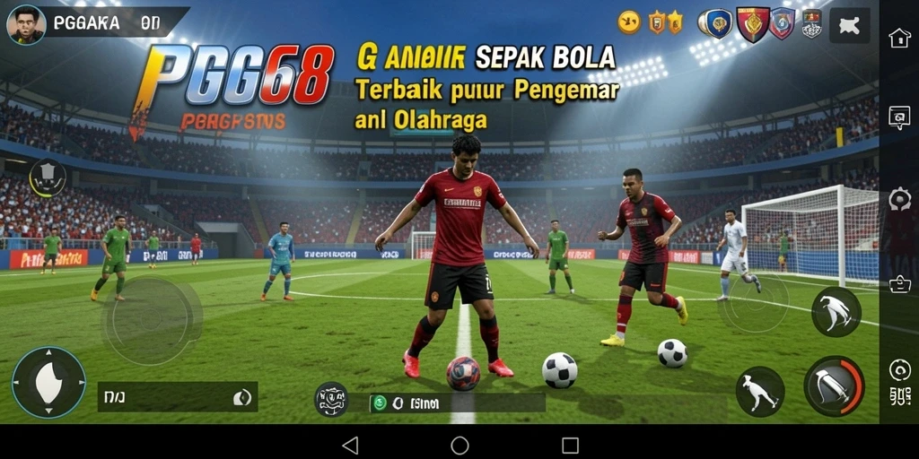 Tampilan gameplay PGG68 yang mendebarkan dan realistis.
