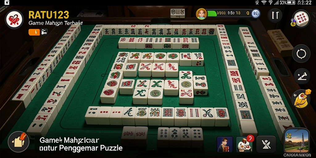 Tampilan gameplay MERAH dan menantang dari RATU123.