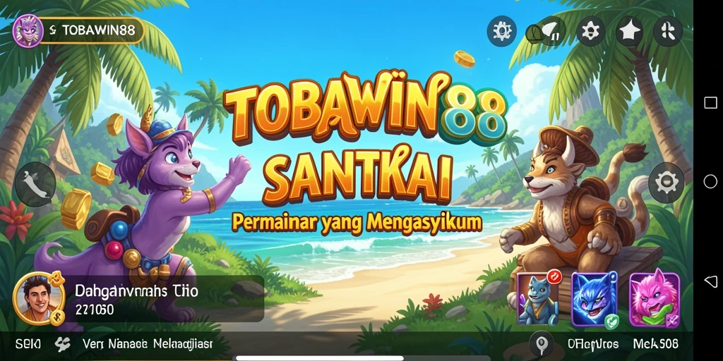 Screenshot gameplay TOBAWIN88 yang menampilkan kesenangan bermain.