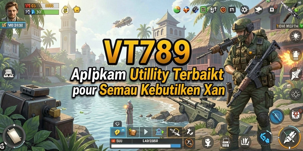 Tampilan antarmuka VT789 yang sederhana dan fungsional.