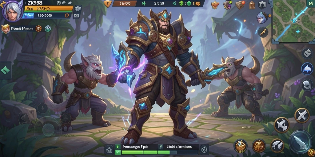 Tampilan gameplay ZK988 yang menakjubkan dan mengasyikkan.